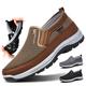Men's Loafers Slip-Ons Comfort Shoes Casual Daily Mesh Breathable Comfortable Slip Resistant Slip-on Bark blue Black Brown Summer Spring