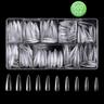 500PCS Clear Fake Nail Tips For Nail Extension Design False Nails