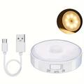 Outdoor Step Lights Motion Sensor Night Lights USB Rechargeable Outdoor Step Lights LED Night Lights For Corridors Cabinets Wardrobes Stairs Bedrooms Kitchens And Courtyards 1/3pcs
