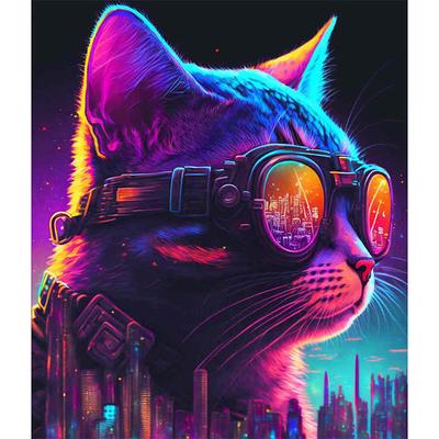 80s 90s Wall Art Colorful Neon Gamer Controller Canvas Poster Fantasy Earphones Esports Gaming Wall Art Painting For Kawaii Room Decor