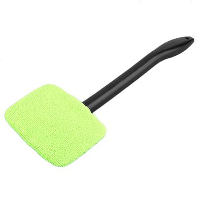 Ceyes Car Window Cleaner Brush Kit Windshield Wiper Microfiber Brush Auto Cleaning Wash Tool With Long Handle Car Accessories 3 Colors Car Accessories