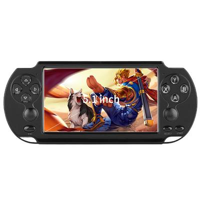 X9S 8GB Handheld Game console 5.1 inch Retro Double Joystick Game Console Built in 10 Emulators 6800 Games For PSP PS1 Game Emulator With Camera,Christmas Birthday Party Gifts
