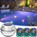 3 Models Solar Floating Light Outdoors RGB Color Changing Light Waterproof Swimming Pool Party Ball Lamps Pond Lighting Decor