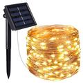 Outdoor Solar String Light Solar Power LED Fairy String Lights 10M 20M IP65 Holiday Lights 100Leds 200Leds For Christmas New Year Garland Decor Warm White Lighting LED Solar Garden Light