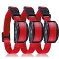 Pack of 3 Dog Bark Collar Barking Training Collar Waterproof Rechargeable Automatic Shock Control Prong Collar with Beep Shock for Small Medium Large Dogs