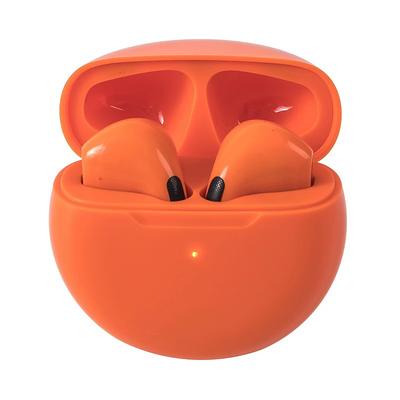Pro6 True Wireless Headphones TWS Earbuds In Ear Bluetooth5.0 Sports Ergonomic Design Auto Pairing for Apple Samsung Huawei Xiaomi MI Everyday Use Traveling Trekking Mobile Phone