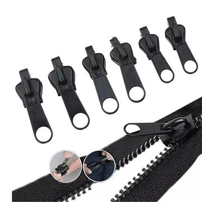 6pcs Fix Zip Puller Set- Zip Slider Repair Instant Kit - Fix Zipper Removable Rescue Replacement Pack, Instant Zipper Set