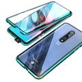 Magnetic Case For One Plus 9 Pro 8 T Pro 7T Pro 7 Pro Nord Double Sided Glasses Case Shockproof Protective Phone Case Water Resistant Transparent Tempered Glass Metal Case