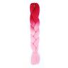 Jumbo Braids Crochet Braids Hair Extension Three Tone Ombre Color Rainbow Jumbo Braiding For Twist Braiding Jumbo Box Braiding Hair 1pc/3pcs/5pcs