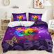 3D Bedding Galaxy Solar System Stars Cosmic Sky Vortex print Print Duvet Cover Bedding Sets Comforter Cover with 1 print Print Duvet Cover or Coverlet,2 Pillowcases for Double/Queen/King