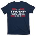 Letter Trump Black 1 Black White T shirt Tee Graphic Tee Men's Graphic Cotton Blend Shirt Trump T Shirt Shirt Short Sleeve Comfortable Tee Outdoor Street Summer Fashion Designer Clothing S M L XL 2XL