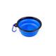 Extra Large Collapsible Dog Bowls 2 Pack, 34oz Foldable Dog Travel Bowl, Portable Dog Water Food Bowl with Carabiner, Pet Feeding Cup Dish for Traveling, Walking, Parking