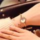 Fashion Gold Bangle Bracelet Watches for Women Luxury Stainless Steel Retro Ladies Quartz Wristwatches Fashion Casual Women Dress Clock