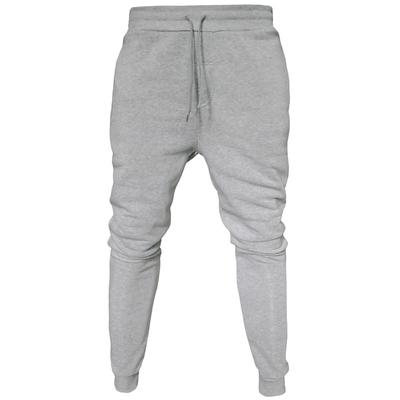 Men's Fleece Pants Sweatpants Joggers Winter Pants Trousers Pocket Drawstring Elastic Waist Solid Color Warm Full Length Daily Casual Plus velvet Loose Fit Light gray-pure light board Dark gray-light