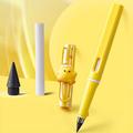 1pc Pencil Writing Pencil Dazzling Color Constant Pencil Alloy Nib Writing Smoothly Erasable Pencil For Student Artist Writing Drawing, Back to School Gift