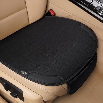 1pc Waterproof Anti-Slip Seat Cushion Cover for Front Car Seats, Easy Installation, Universal Fit