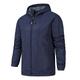 Men's Outdoor Jacket Rain Jacket Windcheater Jacket Training Sports Outdoor Waterproof Windbreaker Pocket Drawstring Fall Winter Solid Color Casual Military Style Stand Collar Regular Regular Fit