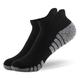 Men's 2 Pairs Socks Ankle Socks Sport Socks / Athletic Socks Low Cut Socks Black White Color Color Block Outdoor Daily Wear Vacation Medium Spring Summer Fashion Sport