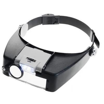 Headband Magnifier Led Light Head Lamp Magnifying Glass Jeweler Loupe With Led Lights 1.5X/3X/8.5X/10X