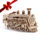 3D Wooden Puzzles Train Locomotive DIY Gear Drive Mechanical Model Brain Teaser Games Stunning Gifts for Adults and Teens