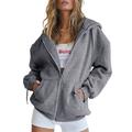 Women's Hoodie Jacket Drawstring Long Sleeve Hoodie Athletic Athleisure Thermal Warm Breathable Moisture Wicking Running Active Training Walking Sportswear Activewear Solid Colored Black White Light