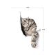 Animal Crack Car Stickers Cute 3D Dog Car Stickers Self Adhesive Animal Crack Sticker for Car Wall Window Laptop Motorcycle Decal Glass Home Decoration