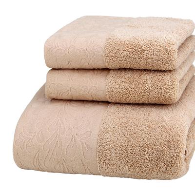 100% Cotton 3 PCS Towels Set Quick Dry, Extra Aborbent, Super Soft Towels Set 1 Handkerchief, 1 Sport Towel, 1 Bath Towel