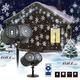 LED Christmas Projector Night Light Snowflake Projection Lamp LED Light For Home Christmas Festivals Party Decoration Christmas Gifts Halloween Gifts Birthday Gifts