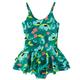 Girls Swimsuits 2-12Year Baby Printed Swim Dress Swimwear Summer Beach Bathing Bikini Clothes Kids Hawaiian Style Swimming Wear