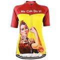 21Grams Women's Cycling Jersey Short Sleeve Plus Size Bike Jersey Top with 3 Rear Pockets Mountain Bike MTB Road Bike Cycling Breathable Quick Dry Back Pocket Sweat wicking Violet Pink Blue Retro