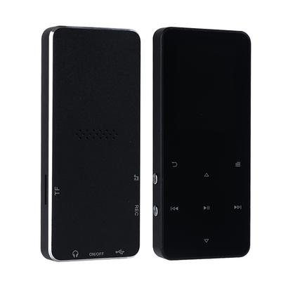 16GB 1.8 inch Met Bluetooth 5.0 MP3 Speler Full Touch Screen MP4 Player Muziekspeler Met Ingebouwde speaker Fm Radio Recorder Video