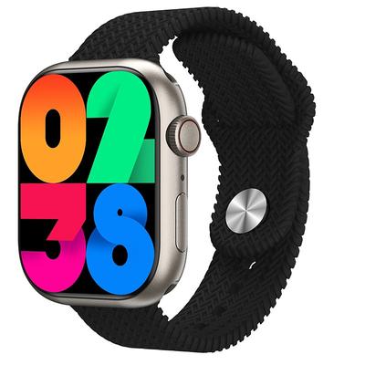 HK9 PRO MAX Smart Watch 2.02 inch Smartwatch Fitness Running Watch Bluetooth Pedometer Call Reminder Fitness Tracker Compatible with Android iOS Women Men Long Standby Hands-Free Calls Message