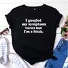 funny saying tees 100% Cotton women i googled my symptoms printed casual short sleeve t-shirts tops (a-dark green, l)