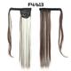 Clip In / On Ponytails Classic / Women / Easy dressing Synthetic Hair Hair Piece Hair Extension Straight 24 inch Party / Evening / Daily Wear / Vacation
