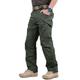 Men's Cargo Pants Cargo Trousers Tactical Pants Tactical Hiking Pants Zipper Pocket Multi Pocket Gusseted Crotch Plain Breathable Quick Dry Full Length Casual Daily Trousers Tactical ArmyGreen Black