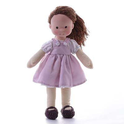 Cotton Body Waldorf Doll Doll Artist Handmade Mini Dress Up Doll Diy for Christmas Gifts