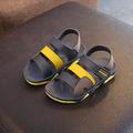 Boys Sandals Daily Casual PVC Shock Absorption Breathability Non-slipping Big Kids(7years ) Little Kids(4-7ys) Toddler(2-4ys) School Outdoor Exercise Yellow Red Brown Summer