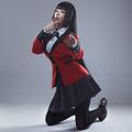 Inspired by Kakegurui / Compulsive Gambler Schoolgirls Yumeko Jabami JK Uniform Anime Cosplay Costumes Japanese Cosplay Tops / Bottoms School Uniforms Anime Letter Number Long Sleeve Cravat Coat