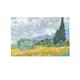 Van Gogh Painting Placemats Woven Placemat Vinyl Washable Heatproof Stain Resistant Mats PVC Placemats for Table Dining Office Kitchen Hotel Home Decor