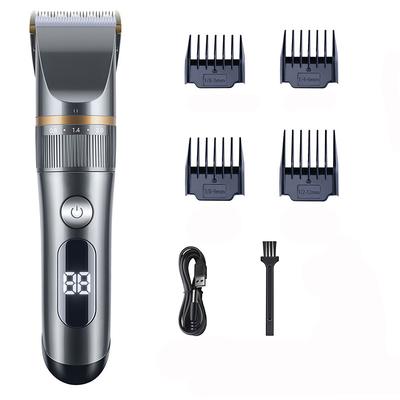 Professional USB Hair Trimmer Men's Wireless Beard Trimmer Barber