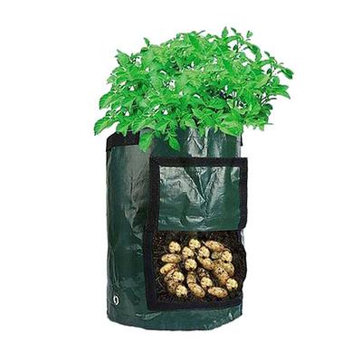 1pc Potato Grow Container Bag DIY Planter PE Fabrics Planting Vegetable Gardening Thicken Pot Planting Grow Bag Garden Tool