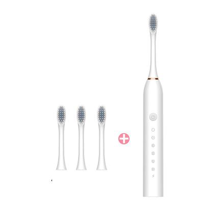 Sonic Electric Toothbrush For Adults - Electric Rechargeable Toothbrush With 4 Brush Heads, 3 Hours Fast Charge For 60 Days, 6 Modes IPX7 Waterproof, 2 Mins Smart Timer Rechargeable Toothbrush