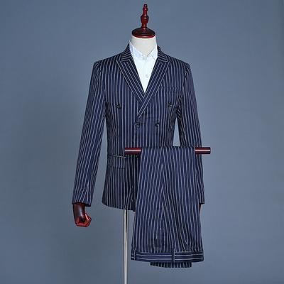 1920s Slim Fit Three Piece Suit Notch Lapel The Great Gatsby Gentleman Gangster Men's Christmas Wedding Party Prom Coat