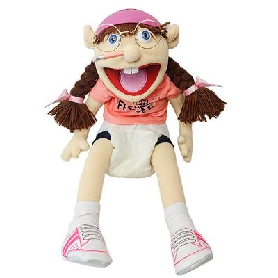 Feebe Je-ffry Puppet Soft Plush23.6in Feebe Hand Puppet Plush Toy Doll for Birthday Festival Halloween Party FavorPlay House for Christmas Gifts