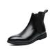 Men's Boots Dress Shoes Chelsea Boots Plus Size Classic British Outdoor Daily PU Booties / Ankle Boots Loafer Black Brown Fall Winter