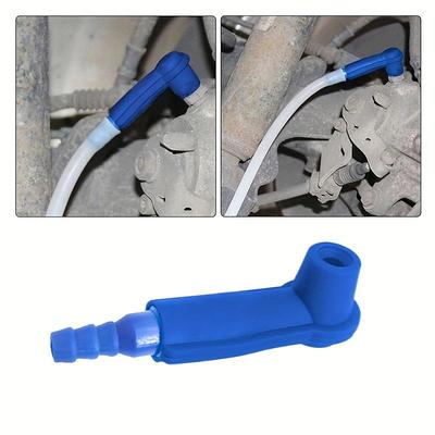 5Pcs Car Brake System Fluid Connector Kit Car Oil Pumping Pipe Brake Oil Change Connector Auto Oil Filling Equipment Accessories