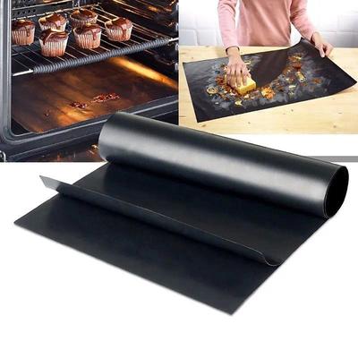 3pcs Reusable Non-stick BBQ Grill Mat 0.08mm Thick PTFE Barbecue Baking Liners Cook Pad Microwave Oven Tool DropShip