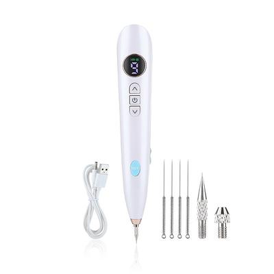 Skin Tag Remover Wart Berrugas Eliminator Lcd Plasma Pen Papillomas Electric Laser Removal Freckle Dark Spot Mole Cauterizer Kit