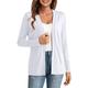 Women's Knitted Cardigan Coat Classic V Neck Long Sleeve Open Front Sweater Fall Solid Color Cardigans Wine S M L