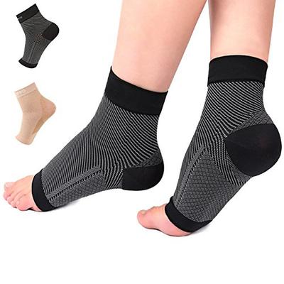 Plantar Fasciitis Socks Arch Ankle Support, 20-30 Mmhg Foot Compression Sleeves Eases Swelling, Heel Spurs, Improves Blood Circulation, Better Than Night Splint For Hiking, Runnning By (1 Pair)